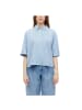 S.OLIVER RED LABEL Halbarmbluse in Blau