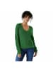 Garcia V-Kragen Pullover für Damen in grün