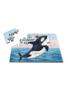 Mr. & Mrs. Panda Puzzle Orca Zylinder Design mit Spruch in Weiß