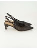 George Watts Slingpumps in Schwarz