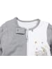 TupTam Baby Schlafsack mit Beinen und Ärmel ganzjährig in grau/gelb