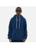 Megaman Teddy Basic Hoodie Oversize in Dunkelblau