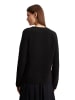 Marc O'Polo V-Neck-Strickpullover slim in Schwarz