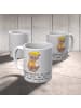 Mr. & Mrs. Panda Tasse Bauingenieur Wille mit Spruch in Grau Pastell
