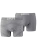 Levi´s Boxershorts 2er Pack in Grau melange