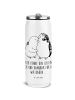 Mr. & Mrs. Panda Thermosflasche Wellensittich Liebe mit Spruch in Weiß