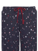 Vivance Active Capri-Pyjama in rot-navy