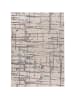 Kayoom Kurzflor Teppich Jaka 325 in creme - multi - rechteckig