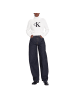 CALVIN KLEIN JEANS Weiß Baumwolle Rollkragenpullover