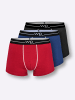 WITT WEIDEN Pants in royalblau + rot + schwarz
