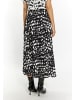 faina Damen Rock in Schwarz Weiss