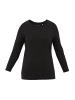 Finn Flare Langarmshirt Basic in black