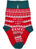 Urban Classics Urban Classics Unisex Christmas Bear Socks Kids 3-Pack in multicolor