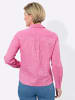 WITT WEIDEN Langarm-Bluse in pink-ecru-kariert