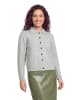 CARTOON Strick-Cardigan mit Kragen in Grau