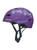 Apollo Größenverstellbarer Schutzhelm " Skatehelm mit Design " in Purple Flower