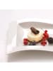 Villeroy & Boch 4er Set Frühstücksteller NewWave 26 x 20 cm in weiß