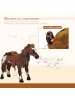HOMCOM Reitpferd Spielpferd zum Reiten
