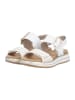 remonte Sandalen Basic in Weiß / gold