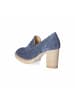 Paul Green Paul Green Damen Pumps/ Hochfrontpumps Blau Rauleder in Blau