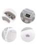 Chipolino Babybadewanne-Set Slim Ständer in grau