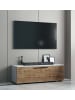 ebuy24 TV Tisch ArilaL 9 Weiß 115 x 40 cm