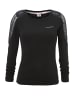 Kangaroos Langarmshirt in schwarz