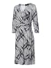 Mart Visser Kleid mit Print „Juli“ Schwarz/Creme