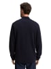 Tom Tailor Strickpullover BASIC KNIT TROYER in Blau