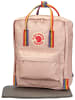 FJÄLLRÄVEN Rucksack Kanken Rainbow in Chalk Rose-Rainbow