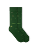 von Jungfeld Motivsocken Signature Icons in Avocado Deep Green