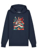 wat? Apparel Sweatshirt Christmas Tree in Dunkelblau