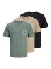Jack & Jones 3er-Pack T-shirt in Black
