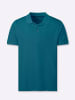 WITT WEIDEN Kurzarm-Poloshirt in aquapetrol