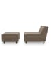 58 aufm Kessel GARTENLOUNGE Set 1 Brandie 146x77x176 mit Outdoorbezug in braun
