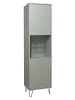 58 aufm Kessel VITRINE Erna 51x45x197 Pinie Green matt Lack