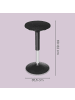 SONGMICS Arbeitshocker Activo in Schwarz - (B)35.5 x (H)82 x (T)35.5 cm