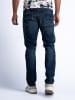 Petrol Industries Russel Regular Tapered Fit Denim Roadrunner in Blau