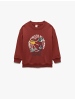 KOTON SWEATSHIRTS in Bordo
