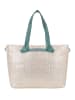 Fritzi aus Preußen Shopper Cloud Shopper Big Limited Painted Straw in Silver Jade