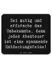 Mr. & Mrs. Panda Mouse Pad Spruch Unbekannte Orte erkunden mit S... in Schwarz