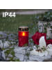 STAR Trading LED Grabkerze Serene in Rot