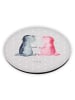 Mr. & Mrs. Panda magnet Axolotl Liebe ohne Spruch in Grau Pastell