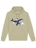 wat? Apparel Sweatshirt Spacewhale in Sage