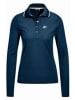 Maier Sports Poloshirt 1/1 Arm - Comfort LS in Dunkelblau