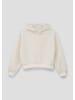 s.Oliver Sweatshirt Jacke langarm in Creme