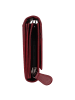 Greenburry Destressed Geldbörse RFID Schutz Leder 18.5 cm in deep red