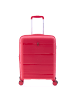Gladiator 0800 4 Rollen Trolley 55 cm mit Dehnfalte in red