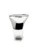 Luxenter Ring  mit Silberfinish – Alphabet