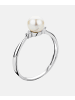 Diamant L'éternel Ring aus 375 Weißgold mit Perle